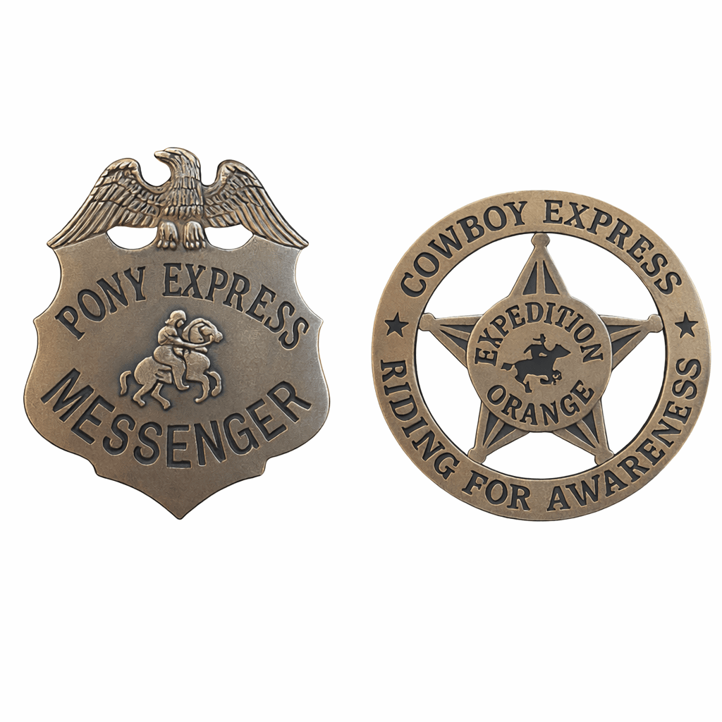 Cowboy Express Badge